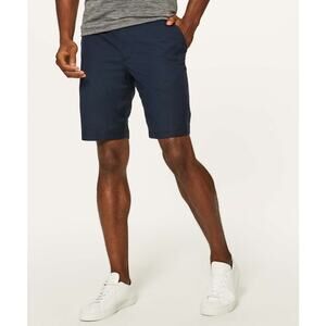 Lululemon Men Commission Short 7" Size 28 Classic Navy Golf Casual Chino Minimal